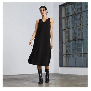 Everlane City Stripe Midi Dress NWT